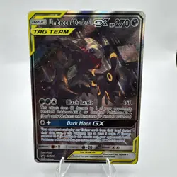 Pokemon Umbreon & Darkrai GX SM241 SM Black Star Promo TAG TEAM Holo. - Image 1