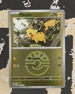 Pokemon Pikachu 055/217 | ASC Reverse Holo Basic Pokemon TCG EN - Image 1