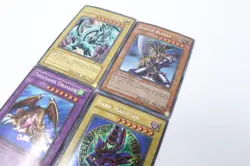 Lot of 4 Blue Eyes White & Thousand Dragon Buster Blader Dark Magician Yu-Gi-Oh - Image 5
