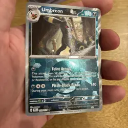 POKEMON UMBREON 59/131 PokeBall-PRISMATIC EVOLUTIONS- ULTRA RARE- FRESH - Image 2