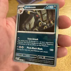 POKEMON UMBREON 59/131 PokeBall-PRISMATIC EVOLUTIONS- ULTRA RARE- FRESH - Image 3