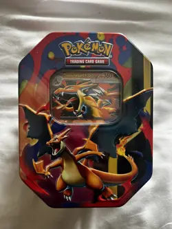 Pokemon TCG - Mega Charizard X and Y ex Tin (Set of 2 Tins) - Brand New Sealed - Image 3