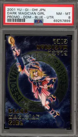 Yu-Gi-Oh! Dark Magician Girl Dungeon Dice Monsters Blue JPN Ultimate Rare PSA 8 - Image 1