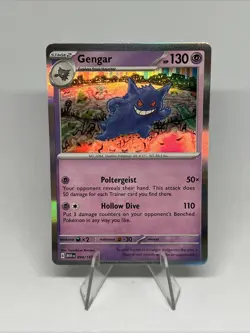 Pokemon Scarlet & Violet 151 Gengar 094/165 Sv: Holo - Image 1