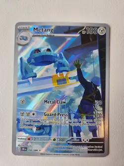 Pokemon TCG Chaos Rising Metang 94/86 NM/M Full Art Illustration Rare - Image 1