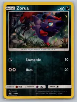 Zorua - SM83 Holo Promo Sun & Moon Promo Pokemon Lightly Played - Image 1