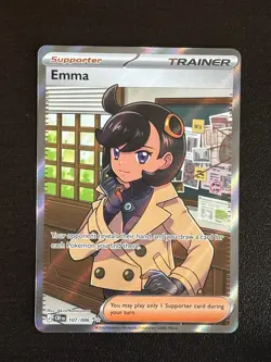 Emma 107/086 Ultra Rare Chaos Rising Pokemon Holo Near Mint - Image 1
