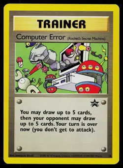 Pokemon Card WoTC Promo Computer Error 16 - Image 1
