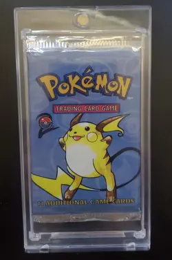 Pokemon Base Set 2 RAICHU ART Booster Pack *HEAVY* [21.00g] - Image 3