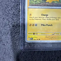 Pikachu - 025/165 - Stamped Promo - Pokemon Together And Eevee Stamp Pokemon - Image 3