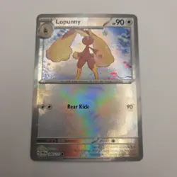 Pokemon Lopunny Stage 1 Holo Master Ball Sv: Prismatic Evolutions 084/131 HP90 - Image 1