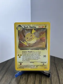 Dark Raichu 7/110 — Pokemon Legendary Collection (2002) — Holo - Image 1