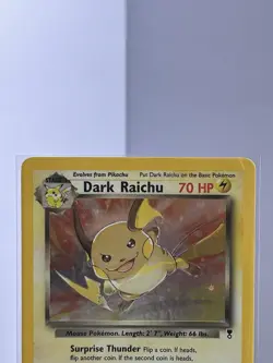 Dark Raichu 7/110 — Pokemon Legendary Collection (2002) — Holo - Image 4