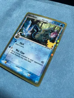 Pokemon TCG Delta Species Celebrations Mimikyu SWSH136 Black Star Promo Card - Image 2
