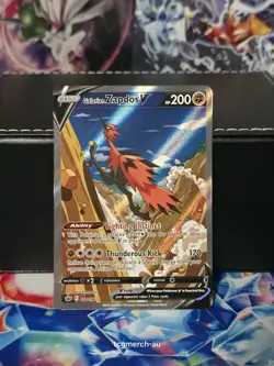 Galarian Zapdos V - 174/198 - Alternate Art - Chilling Reign - Pokemon - Image 1