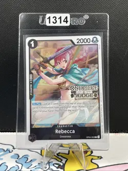 Rebecca (Judge Pack Vol. 6) OP04-092 One Piece Promotion Card (1314) - Image 1