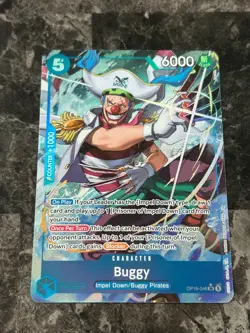 One Piece Buggy OP16-048 Alternate Art @QP29 - Image 1