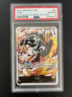 PSA 10 Sabo 3 Set The Three Brothers Bond ST13 One Piece Card Japanese - Image 2