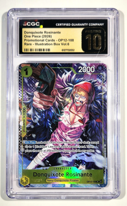 DONQUIXOTE ROSINANTE One Piece OP12-108 Promo Card - Illustration Box Volume 6 - Image 1