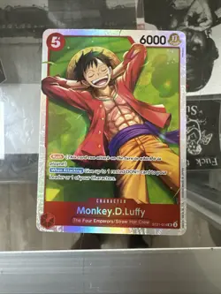 Monkey.D.Luffy ST21-014 - One Piece TCG Starter Deck EX: Gear 5 SR Foil NM - Image 1