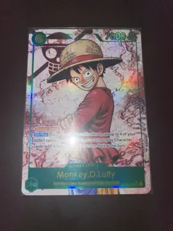 Monkey.D.Luffy (118) (Parallel) OP13-118 Carrying On His Will Foil - Image 1