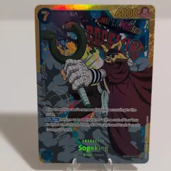 Bandai One Piece CCG Sogeking OP03-122 Character Alt Art Foil 6000 EN - Image 1