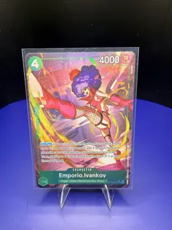 2026 One Piece Emporio Ivankov Alt Art Super Rare OP16-026 The Time Of Battle - Image 1