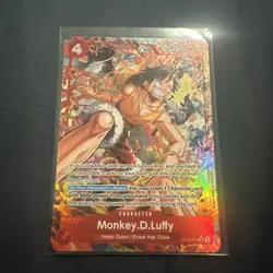 One Piece Monkey.D.Luffy (Alternate Art) OP16-015 The Time of Battle Foil C - Image 1