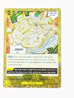 Two-Hundred Million Volts Amaru OP05-115 Jolly Roger Foil PRB-01 ONE PIECE - Image 1