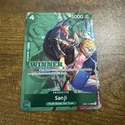 2025 One Piece Tournament Promo Winner Pack Vol. 1 Sanji #EB01-014 - Image 1