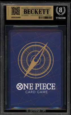 One Piece CCG Monkey.D.Luffy 1st Anniversary Signature ST01-012 BGS 10 Pristine - Image 2