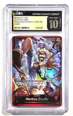 MONKEY D. LUFFY ST21-001 One Piece Starter Deck Leader - Gear 5 - Image 1