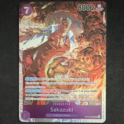 Bandai One Piece TCG Sakazuki OP16-065 SR Foil English 8000 C7 - Image 1