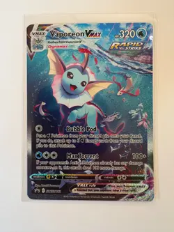 Vaporeon VMAX SWSH182 SWSH: Sword & Shield Promo Cards SWSH Holo (NM) - Image 1