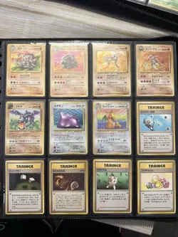 Fossil 100% Complete MASTER SET 48/48 Japanese Pokemon Cards - Image 4
