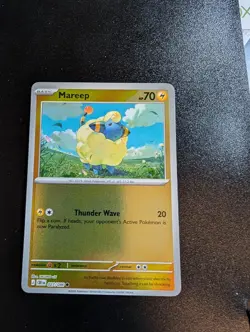 Mareep 027/086 Common Chaos Rising Pokemon Reverse Holo Near Mint - Image 1