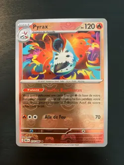 Carte Pokemon : Pyrax 016/086 MASTERBALL Foudre Noire Francaise NEUF - Image 1