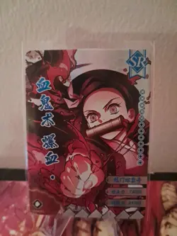 Nezuko Kamado SR GM04053 Demon Slayer Kimetsu no Yaiba Holo Anime card - Image 1