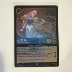 Aurora Dreaming Guardian 153/204 Fabled Cold Foil Disney Lorcana - Image 1
