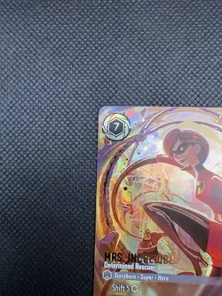 Disney Lorcana Wilds Unknown Mrs Incredible Determined Rescuer Enchanted 239/204 - Image 5