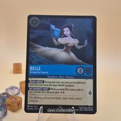 BELLE - Strange but Special - Legendary FOIL - Disneys Lorcana - 142/204 EN1 - Image 1