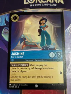 Disney Lorcana: Rise of the Floodborn - Jasmine - #151/204 Common - NON Foil - Image 1