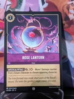 Disney Lorcana - Ursula’s Return - Rose Lantern - 65/204 Non Foil - Image 1
