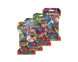 Pokemon TCG: Mega Evolution-Phantasmal Flames Sleeved Booster Pack (10 Cards) x2 - Image 1