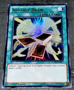 Yugioh Advance Draw LC5D-EN047 Ultra Rare 1st Edition NM - Image 1