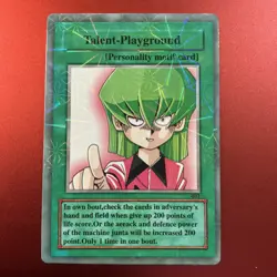 Yu-Gi-Oh! TCG Fake Card Poorly Translated Funny Holo - Espa Roba Character Card - Image 1