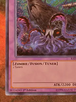 Yugioh Sea Monster of Theseus RATE-EN081 Secret Rare 1st Edition NM - Image 5