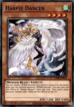 Harpie Dancer LDS2-EN074 Legendary Duelists: Season 2 Yu-Gi-Oh 1st Edition NM - Image 1