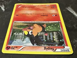 Pokemon Tepig 3/12 McDonald's Promo Holo 2011 Black & White MP Pokemon Card - Image 4
