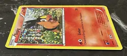 Pokemon Tepig 3/12 McDonald's Promo Holo 2011 Black & White MP Pokemon Card - Image 5
